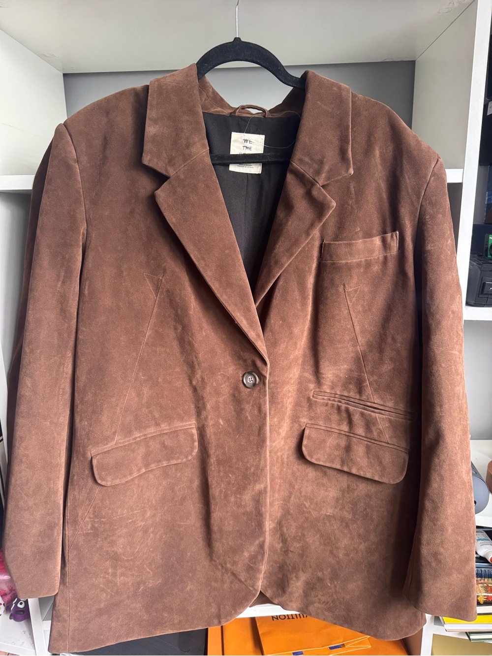 Free People We The Free Faux Suede Blazer
